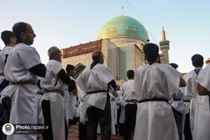 هیئت عزاداران خراسان جنوبی در حسینیه حرم