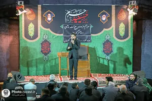 عزاداری هیئات مذهبی سراسر کشور در حرم مطهر رضوی