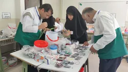  چتر خدمات جهادی خادم‌یاران نجف‌آباد بر سر مددجویان بهزیستی