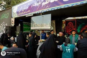 موکب آستان حسین بن موسی الکاظم در دهه آخر صفر