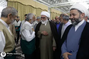 دیدار مدیران کانون&zwnj;های خادمیاری کشور با تولیت آستان قدس رضوی
