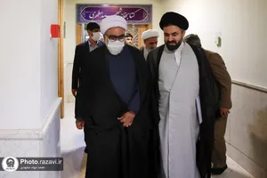 حضور تولیت آستان قدس رضوی در مدرسه علمیه سلیمانیه مشهد