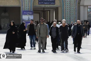 دیدار عوامل فیلم صیاد با تولیت آستان قدس رضوی