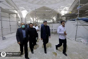 بازدید قائم&zwnj;مقام تولیت آستان قدس رضوی از پروژه زیرسطحی امام حسین علیه&zwnj;السلام
