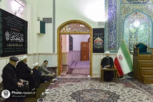 عزاداری شهادت حضرت زهرا سلام&zwnj;الله علیها در حسینیه امام رضا علیه&zwnj;السلام

