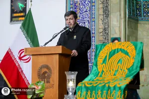 آیین اعزام کاروان زیر سایه خورشید در مسجد گوهرشاد