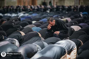 عزاداری روز عاشورای حسینی در حرم مطهر رضوی