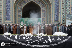 تشییع پیکر حجت&zwnj;الاسلام والمسلمین محمدباقر واعظی نژاد