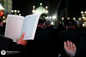 مراسم احیا شب بیست و سوم ماه مبارک رمضان در حرم مطهر رضوی - 2