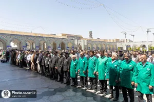 تشییع پیکر مادر شهیدان خوراکیان