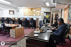 حضور مدیر امور مجاورین معاونت خدمات اجتماعی بنیاد کرامت رضوی در سامانه 138