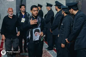 دومین شب مراسم بزرگداشت رهبر شهید انقلاب اسلامی از سوی رهبر معظم انقلاب