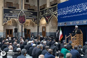 عزاداری ایام پایانی ماه صفر در حرم مطهر رضوی-1