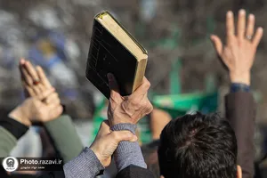  تشییع پیکر شهدای مدافع امنیت در مشهد 