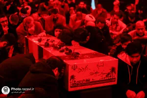 عزاداری ایام فاطمیه در مؤسسه جوانان آستان قدس رضوی-2