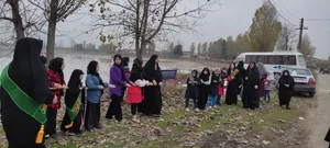برپایی اردوی تفریحی، ورزشی در روستای خردون کلای بابل با شمیم رضوی