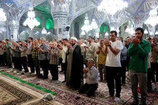 ویژه برنامه «نصر من الله» در حرم مطهر رضوی