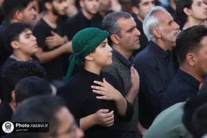 مراسم چهارپایه خوانی شهادت حضرت رسول و امام مجتبی علیهما&zwnj;السلام در حرم مطهر رضوی