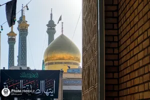 حال و هوای حرم حضرت معصومه در روز شهادت حضرت زهرا(سلام الله علیها)