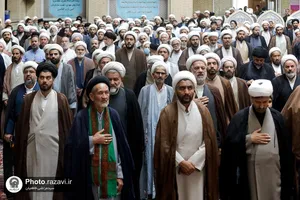 بزرگداشت چهلمین روز شهدای خدمت