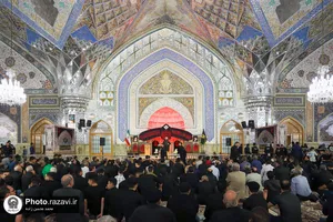 عزاداری هیئات مذهبی سراسر کشور در حرم مطهر رضوی