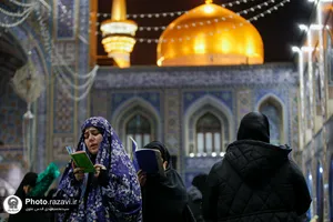 مراسم احیا شب بیست و سوم ماه مبارک رمضان در حرم مطهر رضوی - 3