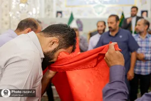 تشرف تیم کوهنوردی استان خراسان رضوی به حرم امام رضا علیه&zwnj;السلام