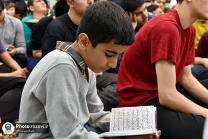 اعتکاف نوجوانان رضوی -1