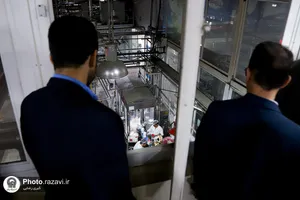 بازدید کارکنان آستان قدس رضوی از کارخانه لبنی رضوی