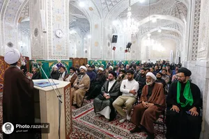 گردهمایی &laquo;سفیر نور&raquo; در حرم مطهر رضوی