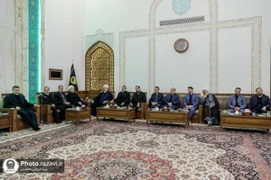 دیدار اعضای شورای قضایی استان با تولیت آستان قدس رضوی