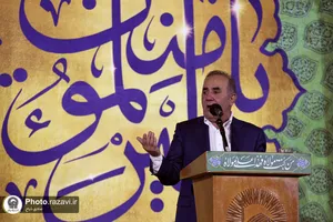 حال و هوای حرم مطهر رضوی در شب عید غدیر-2