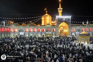 مراسم احیا شب بیست و یکم ماه مبارک رمضان در حرم مطهر رضوی - 3