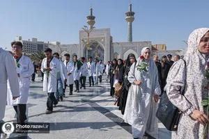 آیین روپوش سفید و سوگند پزشکی دانش&zwnj;آموختگان دانشگاه علوم پزشکی شیراز