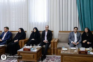 دیدار کارکنان نمونه با تولیت آستان قدس رضوی