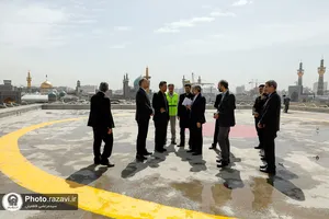 بازدید مدیر عالی حرم مطهر رضوی از دارالشفای امام