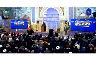 آئین گرامیداشت شانزدهمین سالگرد یوم‌الله ۹ دی در حرم مطهر رضوی برگزار شد