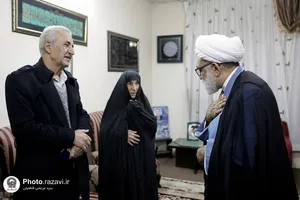 دیدار تولیت آستان قدس رضوی با خانواده شهدا و جانبازان