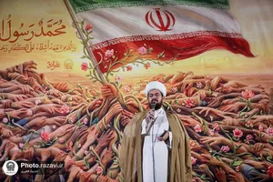برگزاری جشن میلاد حضرت زینب سلام&zwnj;الله علیها در موکب جوانان رضوی