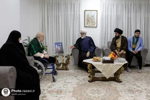 دیدار تولیت آستان قدس رضوی با جانبازان و ایثارگران انقلاب اسلامی