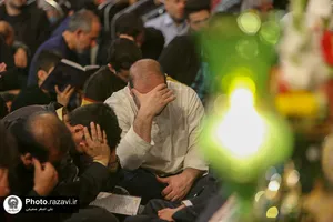 مراسم گرامیداشت حماسه ٩ دی در حرم مطهر رضوی - 1