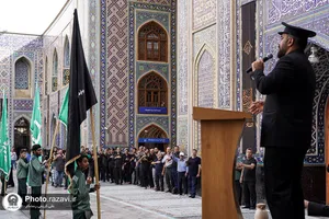 عزاداری هیئت عالم آل محمد علیه&zwnj;السلام در تاسوعای حسینی