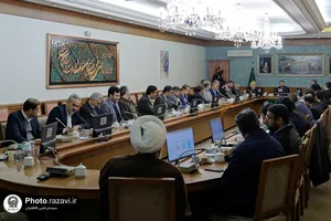 نشست صمیمی مدیران با قائم مقام تولیت آستان قدس رضوی