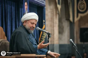 عزاداری اصناف و بازاريان مشهد در حرم مطهر رضوی
