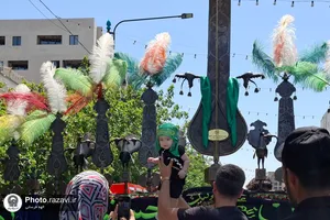 عزاداری روز تاسوعای حسینی در مشهد