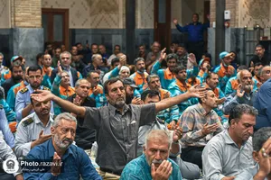 تشرف جمعی از کارکنان حمل و نقل عمومی مشهد مقدس