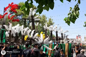 عزاداری روز تاسوعای حسینی در مشهد