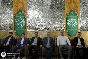 دیدار جمعی از ورزشکاران با تولیت آستان قدس رضوی