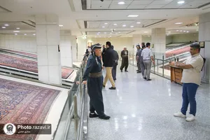 تشرف جمعی از موکب داران اهل سنت آذربایجان غربی به حرم مطهر رضوی