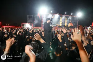 مراسم عزاداری دهه اول محرم شرکت صنایع پیشرفته رضوی